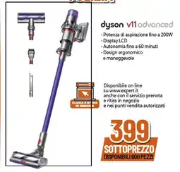 Expert dyson v11 advanced offerta