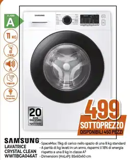 Expert SAMSUNG LAVATRICE CRYSTAL CLEAN offerta