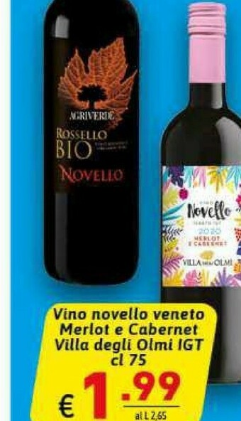Ipercarni Vino rosso offerta