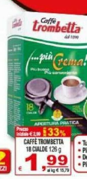 CTS Supermercati Cialde caffè offerta