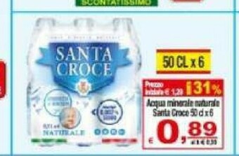 CTS Supermercati Acqua offerta