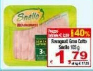 CTS Supermercati Prosciutto cotto offerta