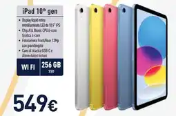 Unieuro iPad 10th gen offerta