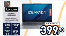 Unieuro Lenovo IDEAPAD 1 (82R400KHIX) offerta