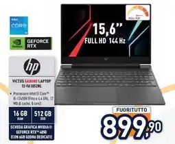 Unieuro hp VICTUS GAMING LAPTOP 15-FA1052NL offerta