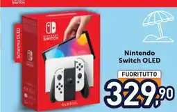 Unieuro Nintendo Switch OLED offerta