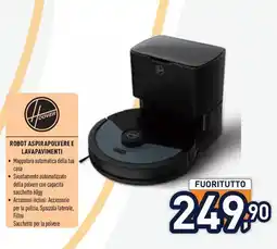 Unieuro HOOVER ROBOT ASPIRAPOLVERE E LAVAPAVIMENTI offerta