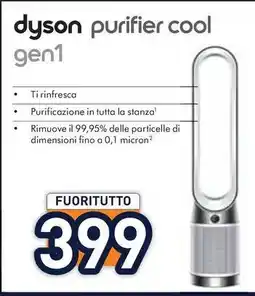 Unieuro dyson purifier cool gen1 offerta