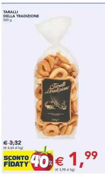 Esselunga TARALLI DELLA TRADIZIONE offerta