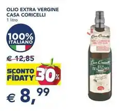 Esselunga OLIO EXTRA VERGINE CASA CORICELLI 1 litro offerta