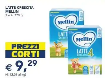 Esselunga LATTE CRESCITA MELLIN offerta