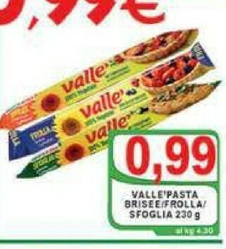 Top Supermercati Pasta sfoglia offerta