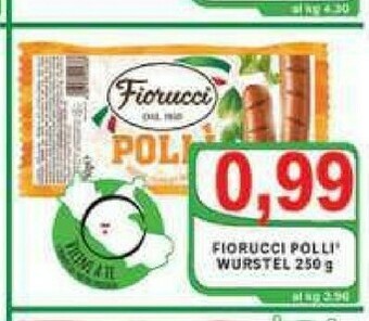 Top Supermercati Wurstel di pollo offerta