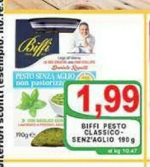 Top Supermercati Pesto offerta