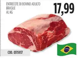 Carico Cash & Carry ENTRECOTE DI BOVINO ADULTO BRASILE offerta