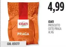 Carico Cash & Carry COATI PROSCIUTTO COTTO PRAGA offerta