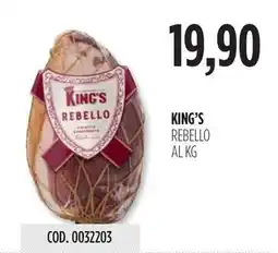 Carico Cash & Carry KING'S REBELLO offerta