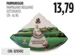 Carico Cash & Carry PARMAREGGIO PARMIGIANO REGGIANO SOTTOVUOTO 1/8 offerta