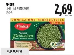 Carico Cash & Carry FINDUS PISELLINI PRIMAVERA offerta