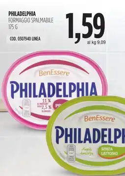 Carico Cash & Carry PHILADELPHIA FORMAGGIO SPALMABILE offerta