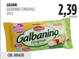 Carico Cash & Carry GALBANI GALBANINO L'ORIGINALE offerta