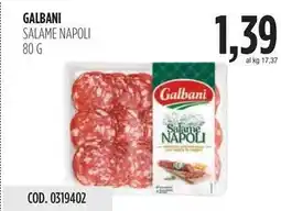 Carico Cash & Carry GALBANI SALAME NAPOLI offerta