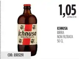 Carico Cash & Carry ICHNUSA BIRRA NON FILTRATA 50 CL offerta