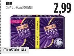 Carico Cash & Carry LINES SETA ULTRA ASSORBENTI offerta