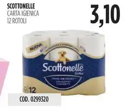 Carico Cash & Carry SCOTTONELLE CARTA IGIENICA 12 ROTOLI offerta