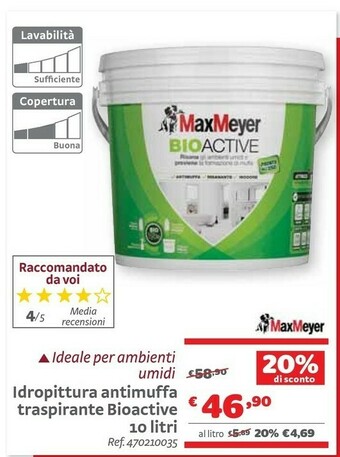 Bricocenter Idropittura offerta