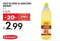 Bennet OLIO DI SEMI DI ARACHIDI BENNET offerta