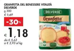 GRANFETTA DEL BENESSERE VITALITÀ DELVERDE