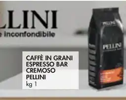 Bennet CAFFÈ IN GRANI ESPRESSO BAR CREMOSO PELLINI kg 1 offerta