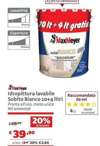 Bricocenter Idropittura offerta