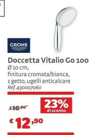 Bricocenter Soffione doccia offerta