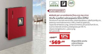 Bricocenter Stufe a pellet offerta