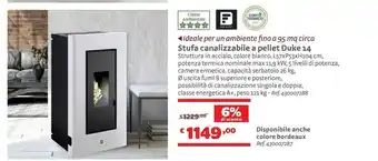 Bricocenter Stufe a pellet offerta