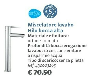 Bricocenter Miscelatore offerta