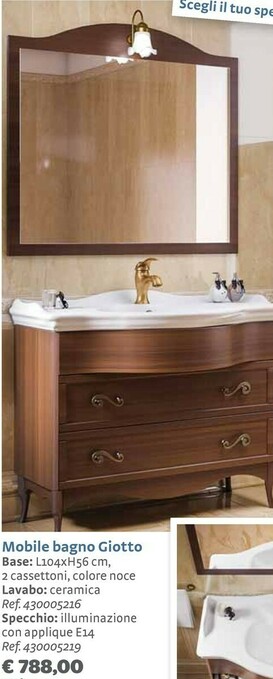 Bricocenter Mobili bagno offerta