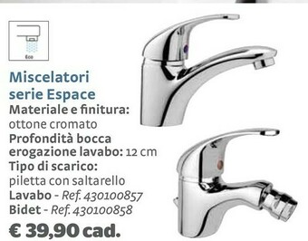 Bricocenter Miscelatore offerta