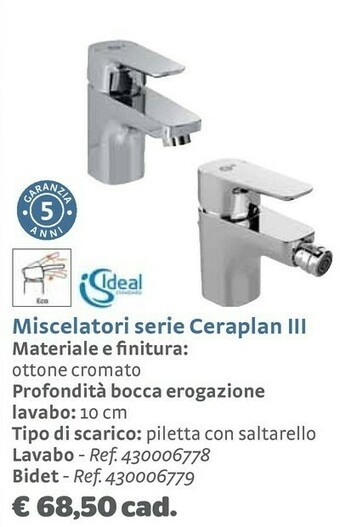 Bricocenter Miscelatore offerta