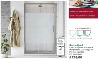Bricocenter Box doccia offerta