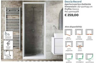 Bricocenter Box doccia offerta