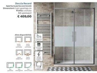 Bricocenter Box doccia offerta