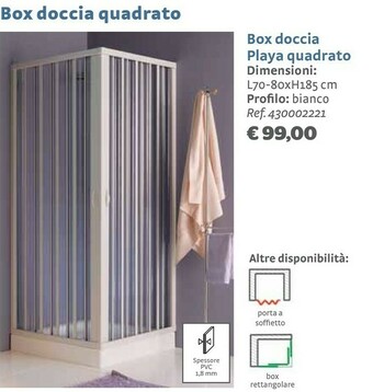Bricocenter Box doccia offerta