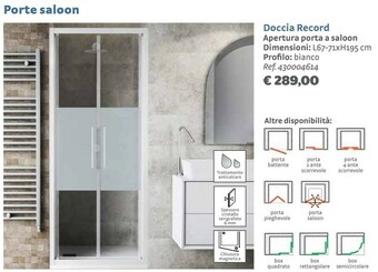 Bricocenter Box doccia offerta