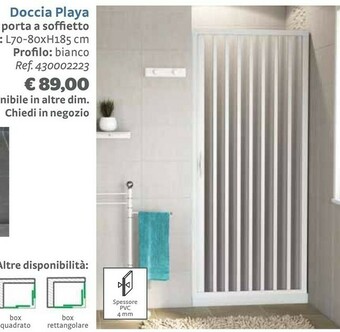 Bricocenter Box doccia offerta