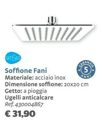 Soffione doccia