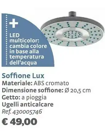 Bricocenter Soffione doccia offerta