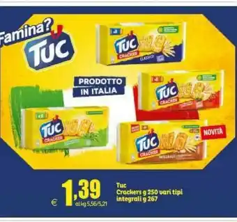 Elite Tuc cracker classico 250 g(ml) offerta